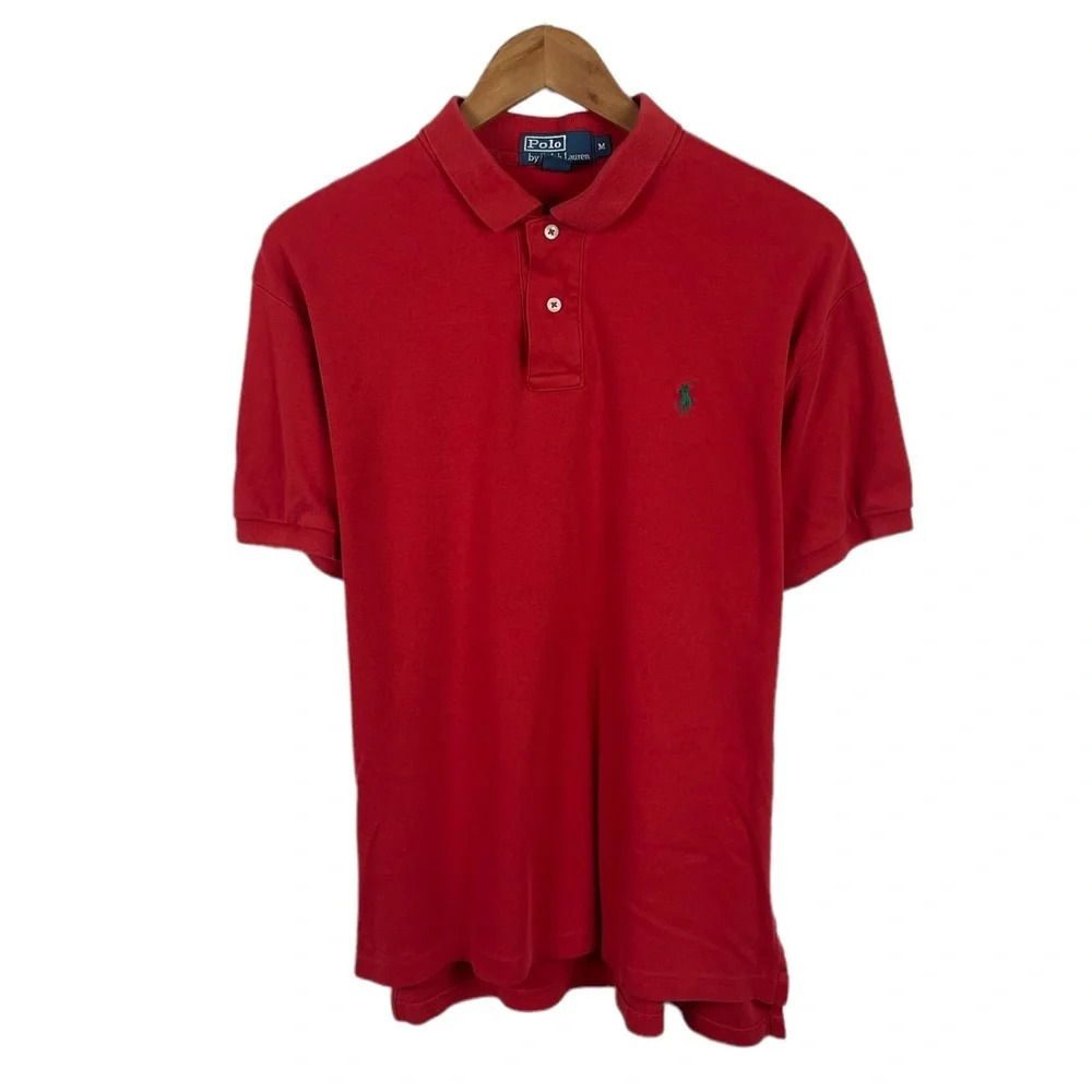 PO333 Mens Polo Ralph Lauren Designer Brand Short Sleeve Polo Shirt M